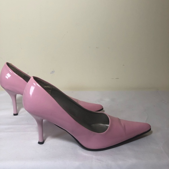 Firenze Pink 3” heels pointed toe pumps 8 1/2M. Made in Italy. - Picture 3 of 6
